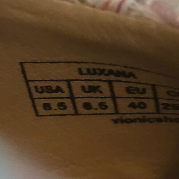 Vionic Luxana Peony Multi Woven Tweed Flats - Picture 2 of 5